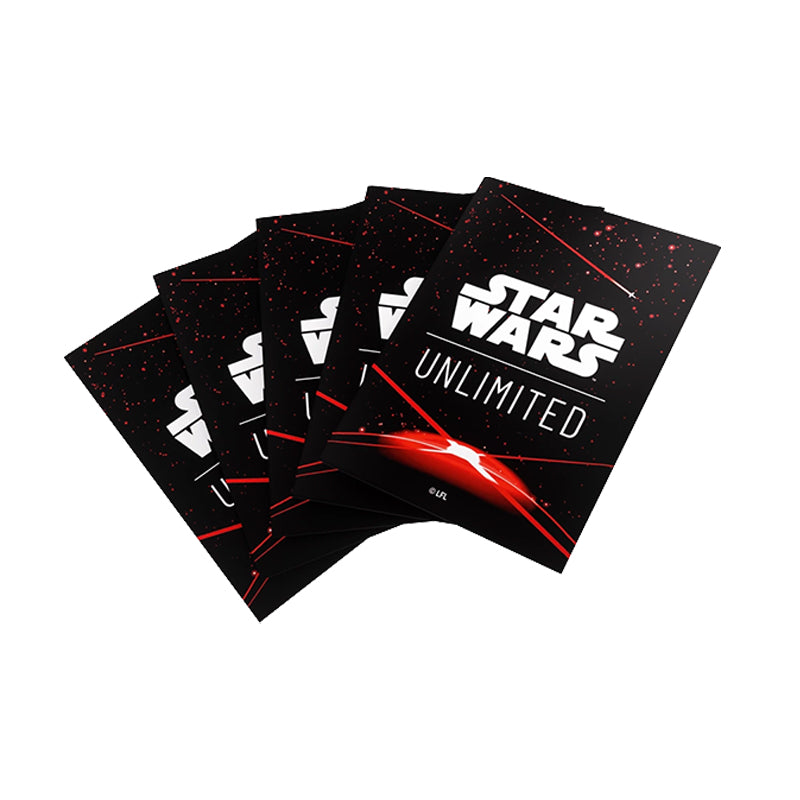 Star Wars Unlimited Sleeves Space Red