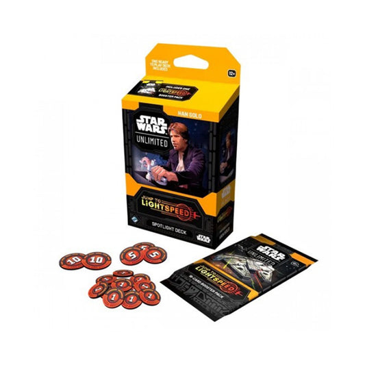 Star Wars Unlimited Jump to Lightspeed Han Solo Spotlight Deck