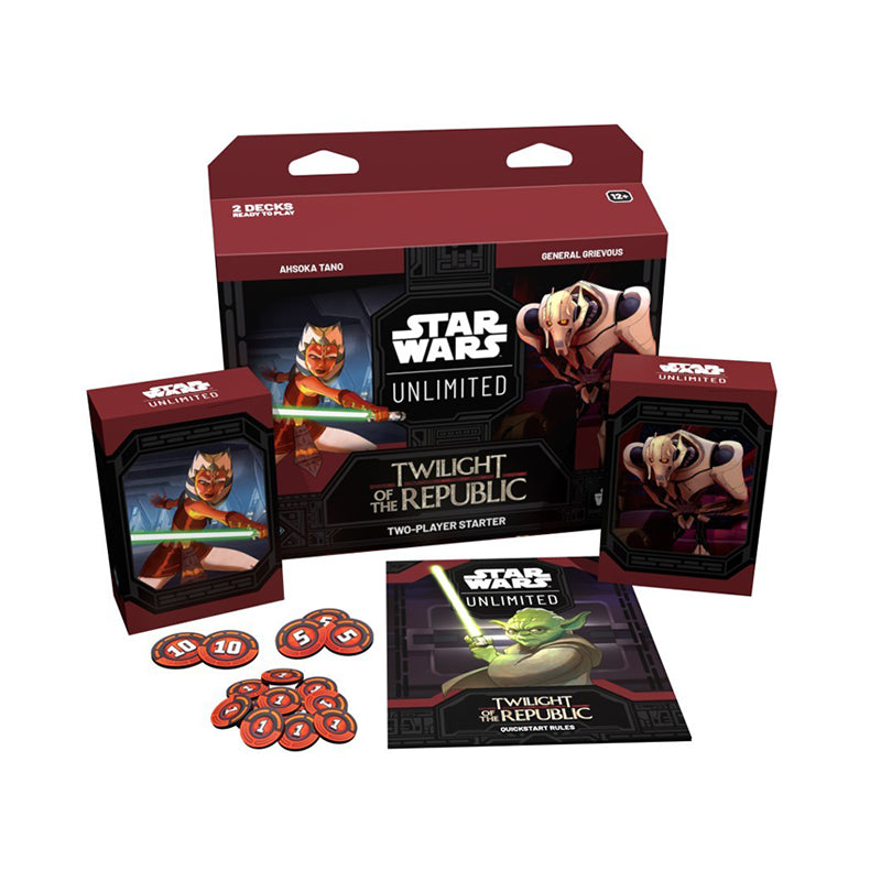Star Wars Unlimited Twilight of the Republic Two Player Starter Deck