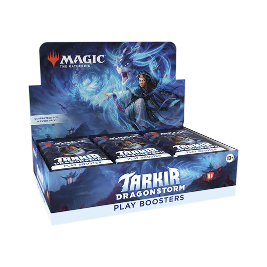 magic the gathering tarkir play booster box da 30 buste inglese