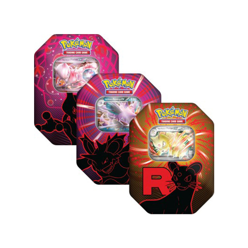 Pokémon Tin da Collezione Team Rocket ITA (Bundle 3x Tin)