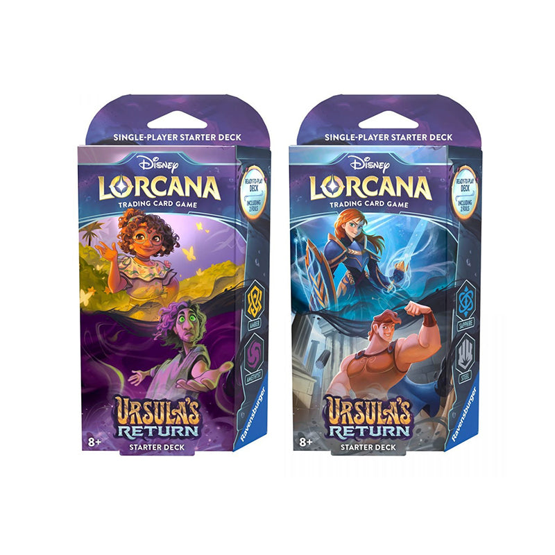 Disney Lorcana Ursula's Return Starter Deck Bundle (2x Decks)
