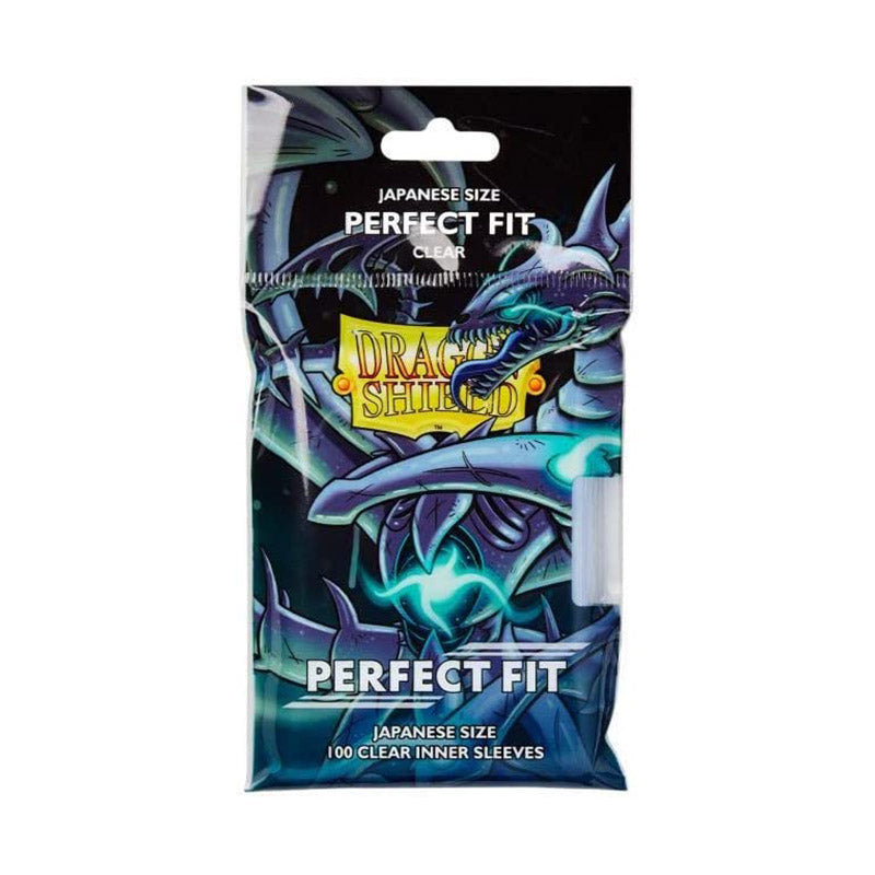 Dragon Shield Perfect Fit - Japanese Size - Clear (100 Sleeves)