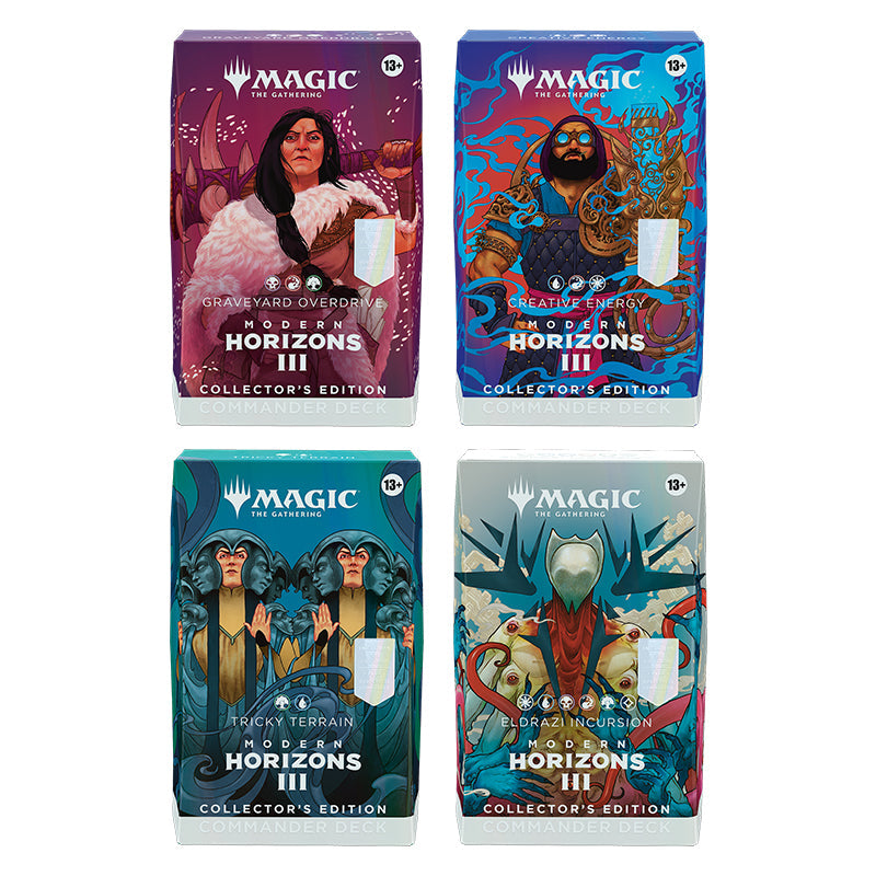 Modern Horizons 3 Commander Deck Collector's Edition Display (4x Decks)