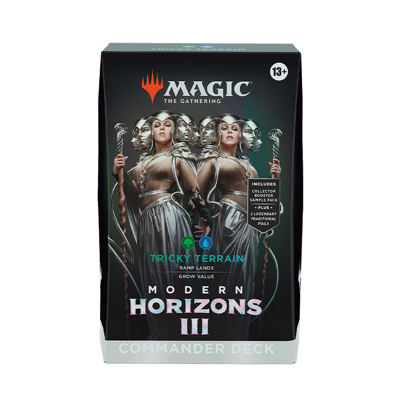 Modern Horizons 3 Commander Deck Tricky Terrain