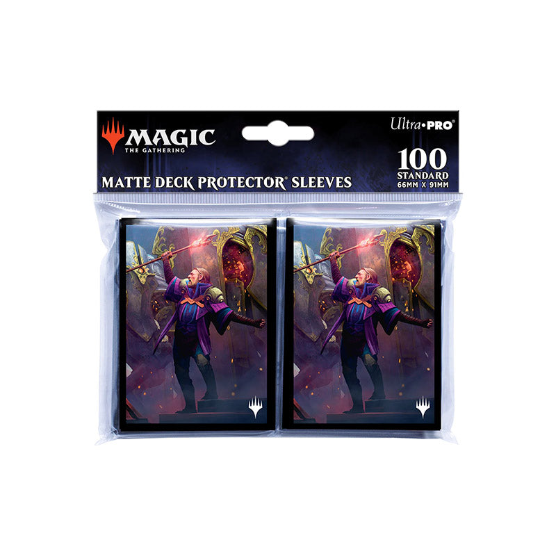 urza card sleeves Magic the Gathering: Unstable Urza, Academy Headmaster v1 Deck Protector (120) 100ct Deck Protector Sleeves for Magic Urza's Armor - Urza's Saga: