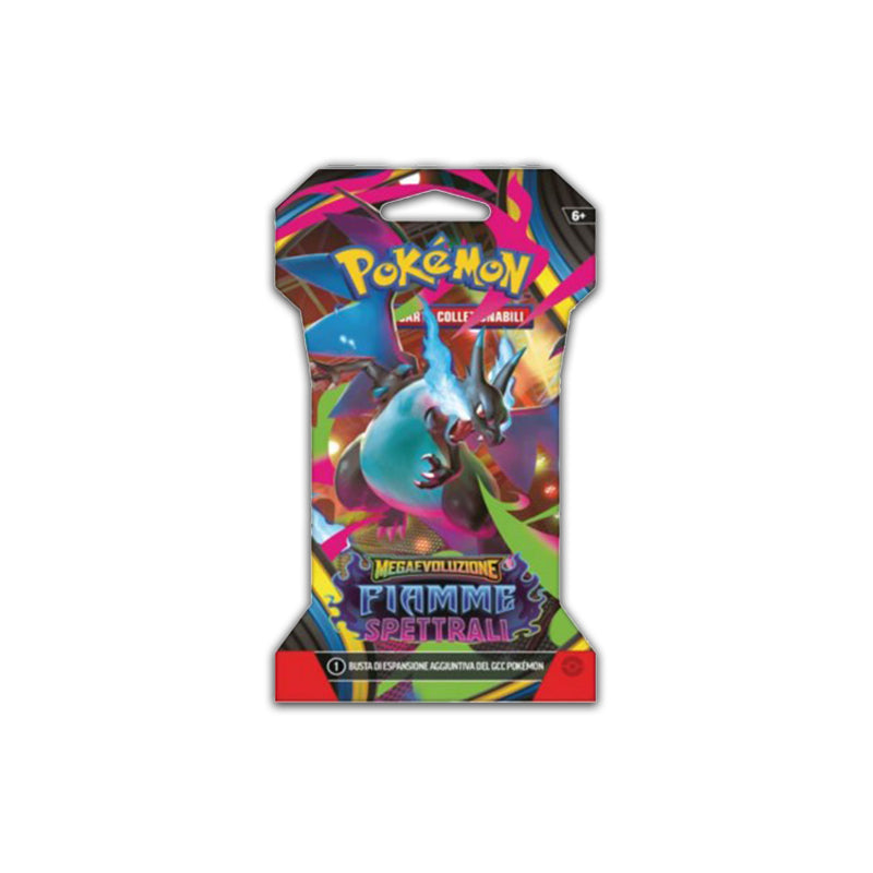 Pokémon Fiamme Spettrali Paper Sleeve ITA (10 Carte) Random Artwork