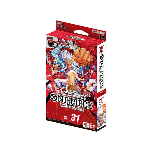 One Piece Starter Deck Monkey D. Luffy Red ST31