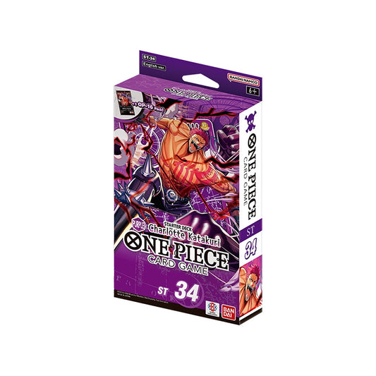 One Piece Starter Deck Charlotte Katakuri Purple ST34