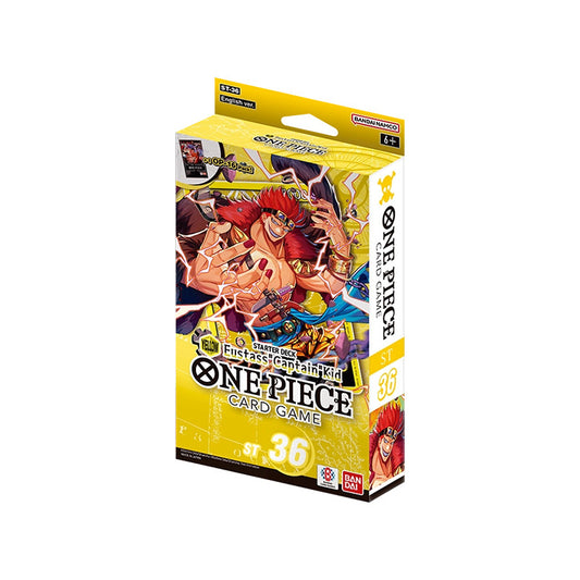 One Piece Starter Deck Eustass Captain Kid Yellow ST36