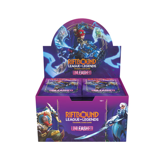 Riftbound League of Legends Unleashed Booster Box ENG (24 Packs)