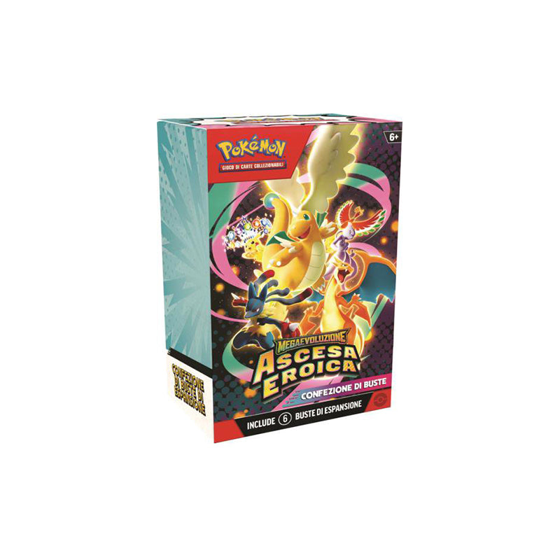 Pokémon Ascesa Eroica Booster Bundle ITA (6 Buste)