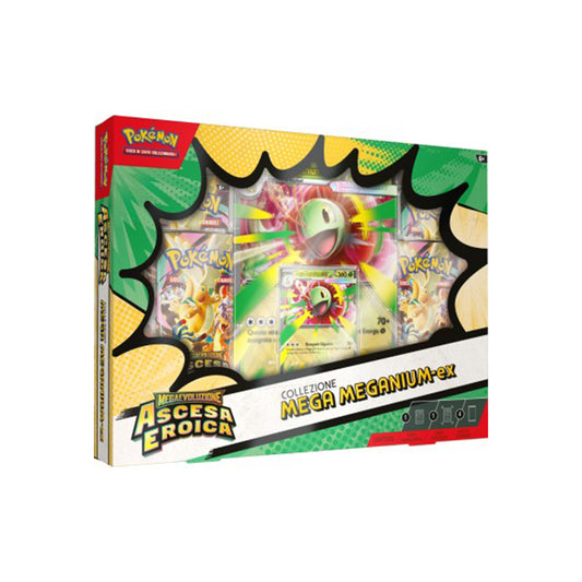 Pokémon Ascesa Eroica Collezione Mega Meganium-EX ITA