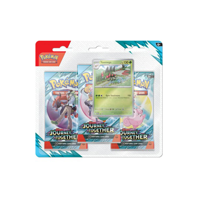 Pokémon Avventure Insieme Blister Yanmega (3 Packs + 1 Card)