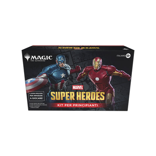 magic marvel super heores kit per principianti italiano