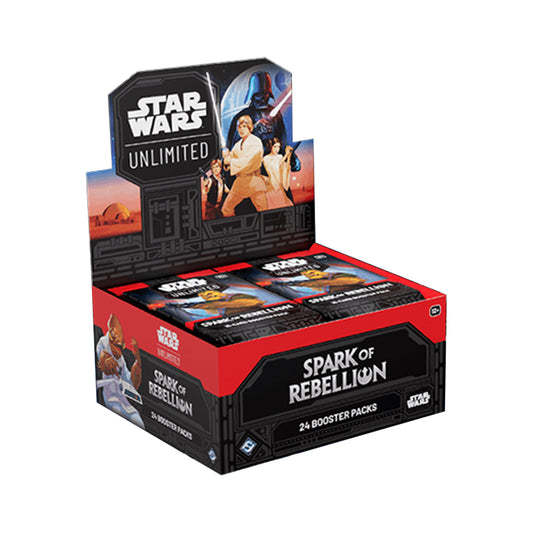 Star Wars Unlimited Spark of Rebellion Booster Box (24 Packs)