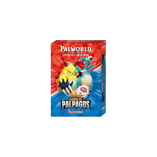 Palworld Card Game Trial Deck TD01 Dawn of Palpagos ENG (Red-Blue)
