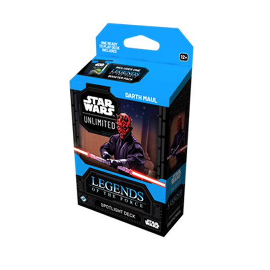 Star Wars Unlimited Legends of the Force Darth Maul Spotlight Deck ENG