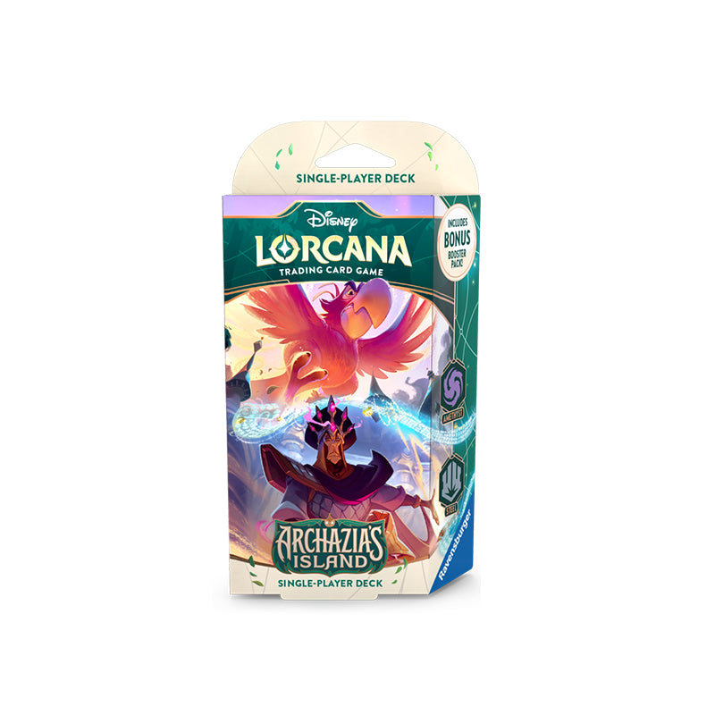 Disney Lorcana L'Isola di Archazia Starter Deck Ametista-Acciaio