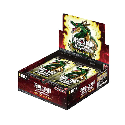 Dragon Ball Fusion World Wish for Shenron Booster Box FB07 (24 Packs)