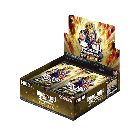 Dragon Ball Fusion World Saiyan's Pride Booster Box FB08 (24 Packs)