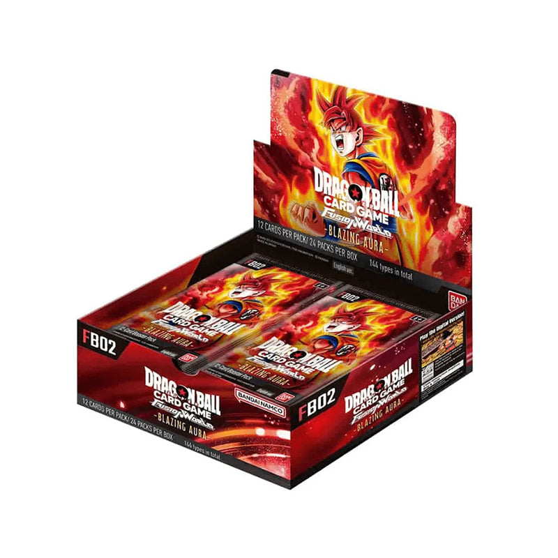 Dragon Ball Fusion World Blazing Aura Booster Box FB02 (24 Packs)