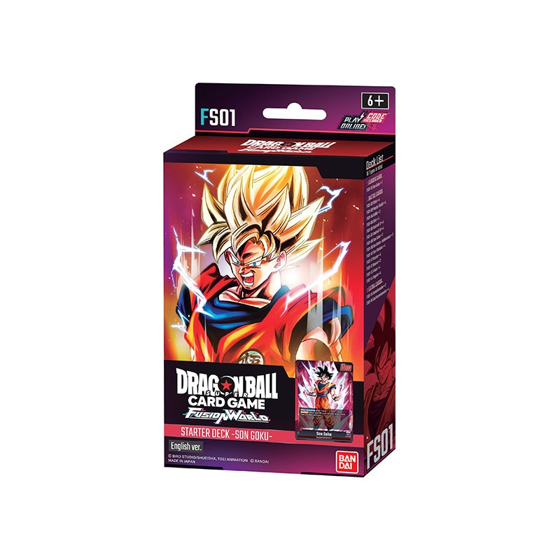 Dragon Ball Fusion World Son Goku Starter Deck FS01