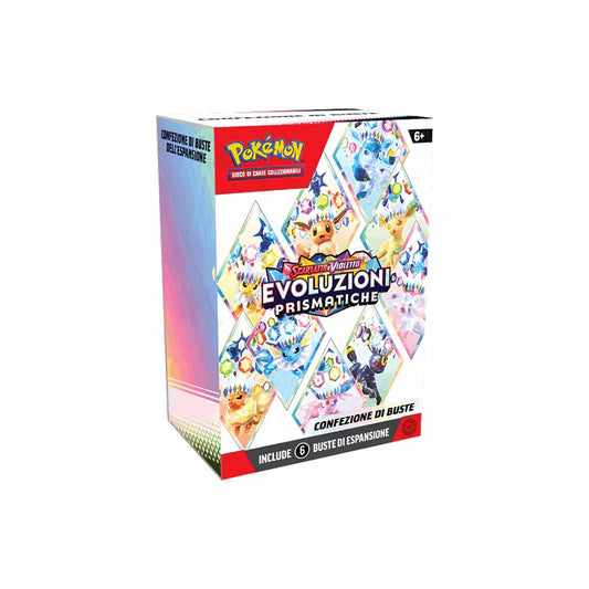 Pokémon Evoluzioni Prismatiche Bundle (6x Packs)