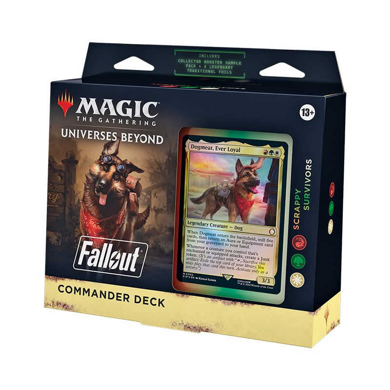 Fallout Scrappy Survivors Commander Deck