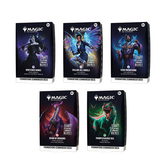 Reality Fracture Foundations Commander Deck Bundle ENG (5 Decks)