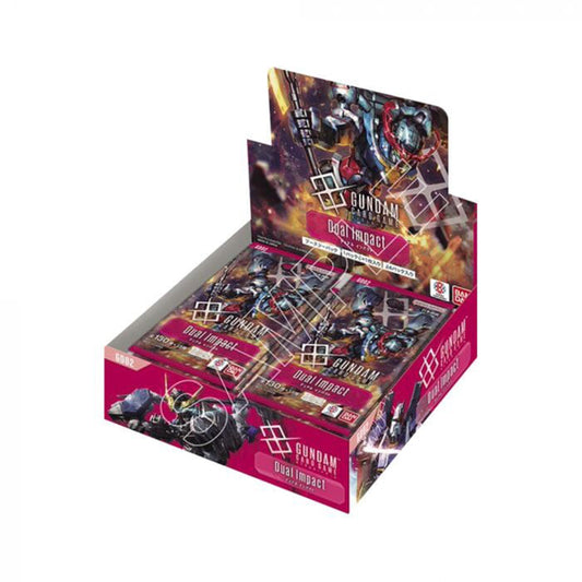 Gundam Card Game Dual Impact Booster Box GD02 (24 Packs)