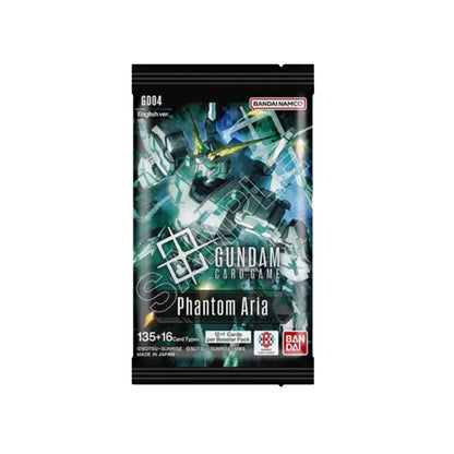 Gundam Card Game Phantom Aria Booster Box GD04 ENG (24 Packs)