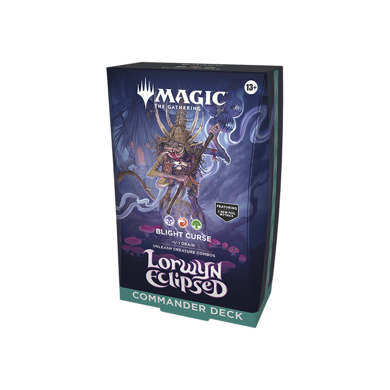 Lorwyn Eclipsed Commander Deck Blight Curse ENG