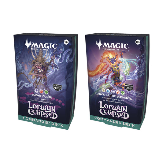 Lorwyn Eclipsed Commander Deck Bundle ENG (2x Decks)