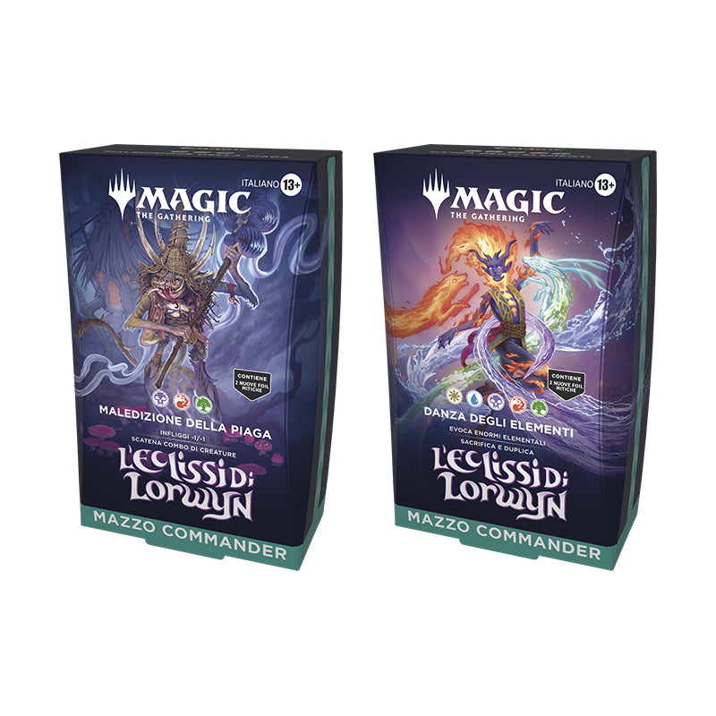L'Eclissi di Lorwyn Commander Deck Bundle ITA (2x Decks)