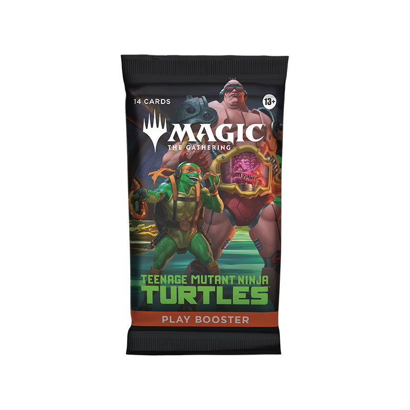 magic x teenage mutant ninja turtles tmnt busta da gioco play booster da 14 carte inglese