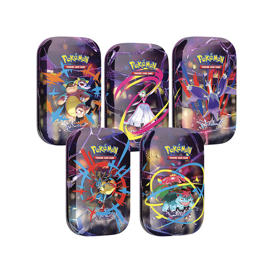 Pokémon Megaevoluzione Mini Tin da Collezione Megaeroi ITA (5x Mini Tin)