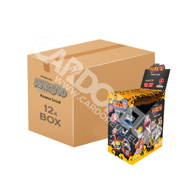 Naruto Mythos TCG Konoha Shido 2nd Edition Sealed Case ENG (12 Box)