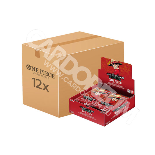 One Piece Carrying on His Will Sealed Case OP13 3rd Anniversary (12 Display)