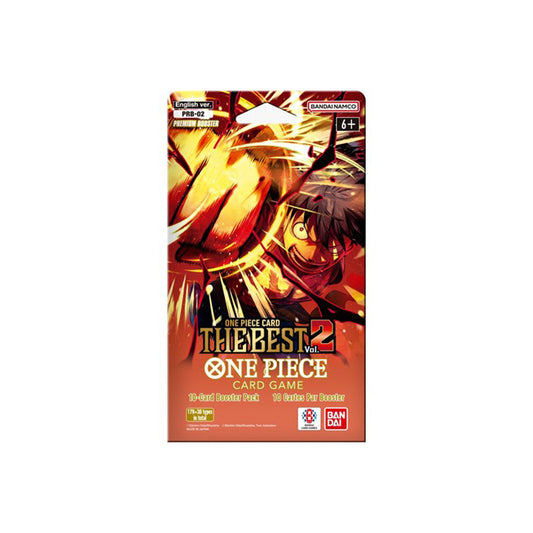 One Piece The Best Vol. 2 Paper Sleeve PRB02 (10 Cards)