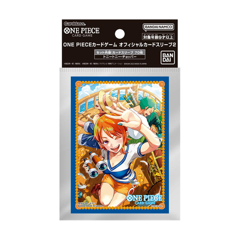 One Piece Card Game Official Sleeves 2024 - Nami