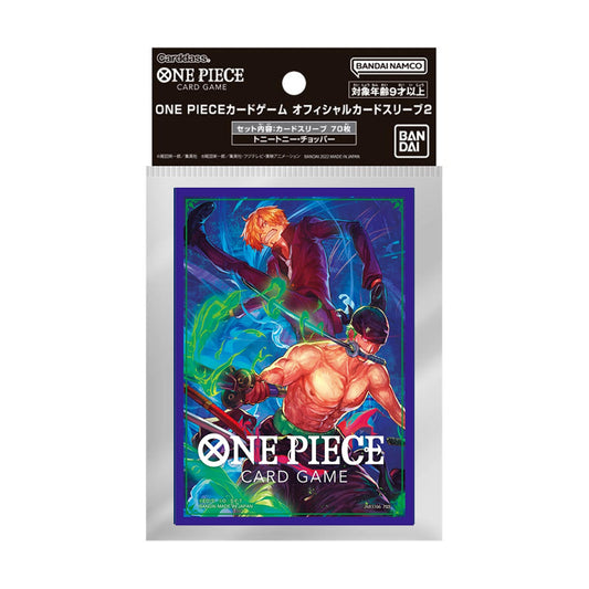 One Piece Card Game Official Sleeves 2024 - Zoro & Sanji