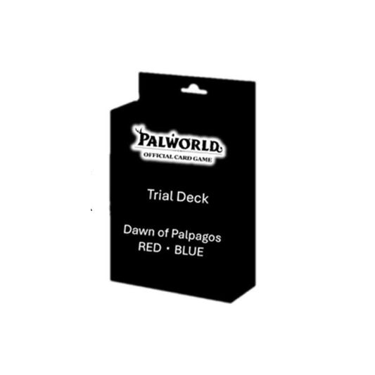 Palworld Card Game Trial Deck TD01 Dawn of Palpagos ENG (Red-Blue)