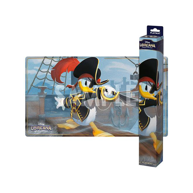 Disney Lorcana Mare di Azzurrite Paperino Playmat