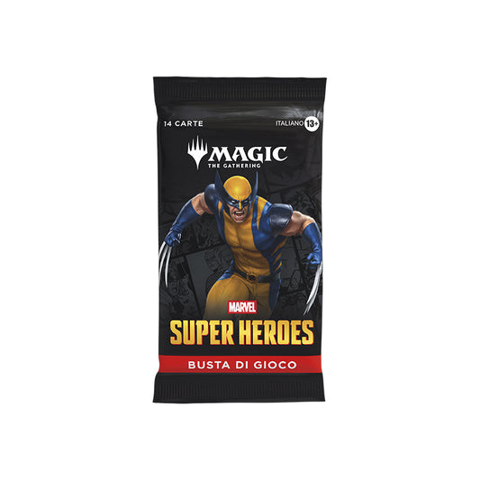 Magic x Marvel Super Heroes Play Booster ITA (14 Carte)