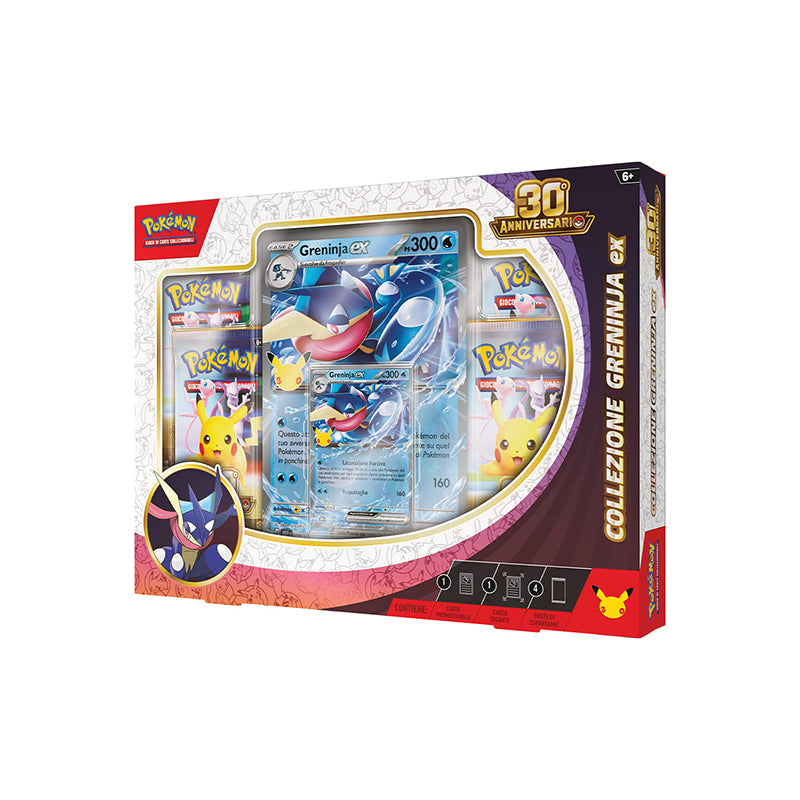 Pokémon 30° Anniversario Collezione Greninja-EX ITA