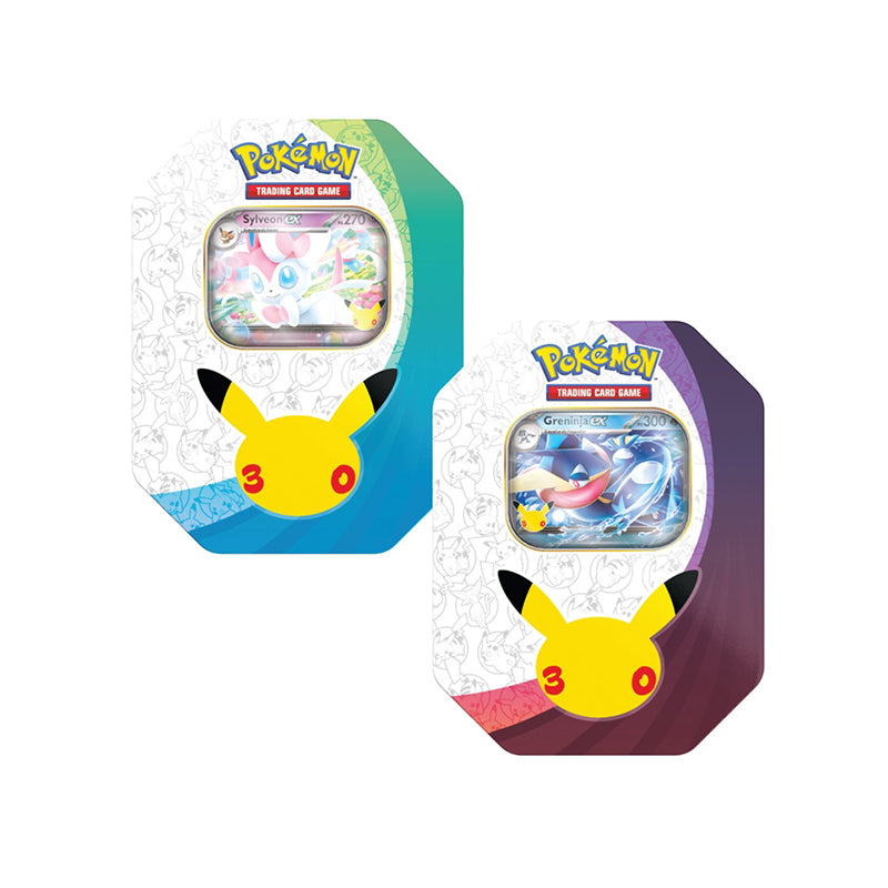Pokémon 30° Anniversario Tin da Collezione Bundle (2x Tin)