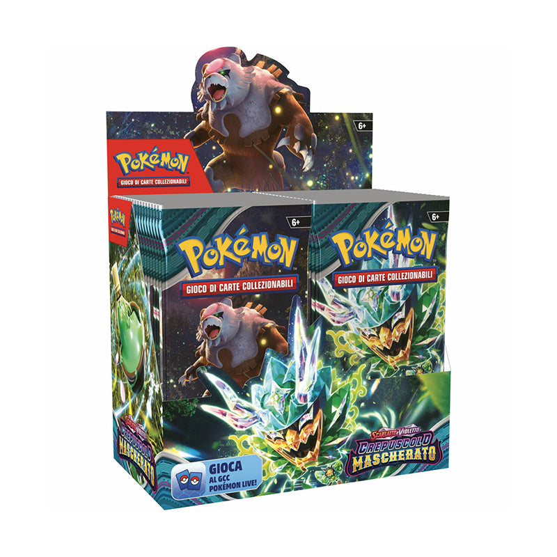 Scarlatto e Violetto - Crepuscolo Mascherato Booster Box (36 Packs)