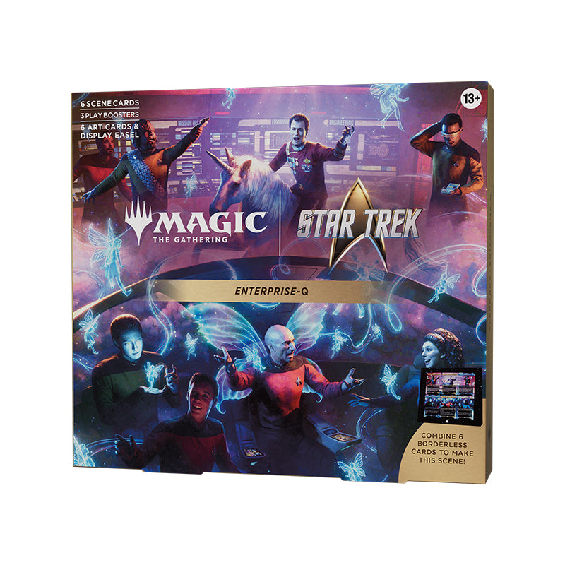 magic Star Trek scene box heroes united inglese