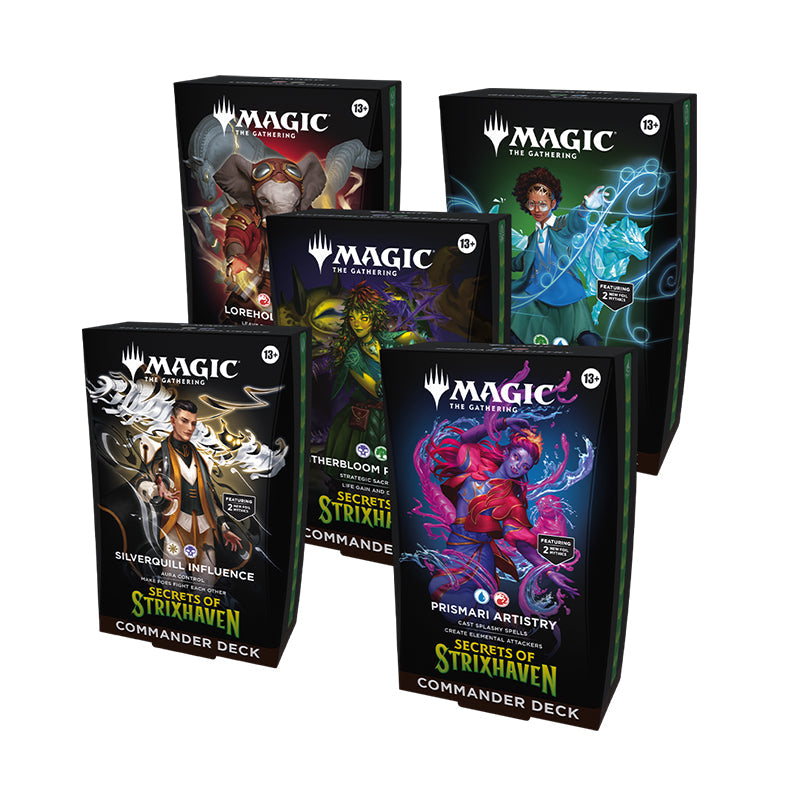Secrets of Strixhaven Commander Deck Bundle ENG (5x Decks)